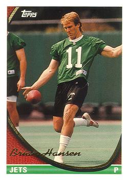 Brian Hansen New York Jets 1994 Topps NFL #447